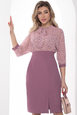 Платье Дольче Вита (розовое) П10205 - Lt collection фото 16