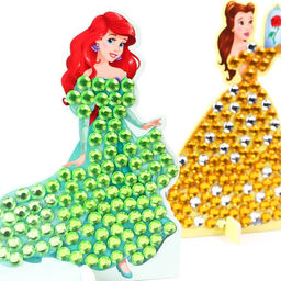 Набор для творчества Волшебная аппликация, Принцессы - Disney фото 6