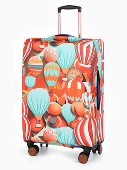 Чехол для чемодана «Воздушные шары», 28", разноцветный