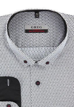 Сорочка мужская длинный рукав GREG 333/131/006/Z/b/1_GB