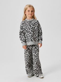 ACOOLA / Джемпер детский для девочек Simona серый  фото 2