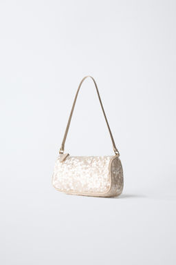SEQUIN SHOULDER BAG - Zara фото 2