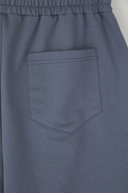 TRENDYOL MAN Basic Siyah Oversize/Genis Kesim Lastik Belli Bagc?kl? Sort TMNSS22SR0257 - Trendyolmilla фото 7