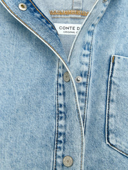 CONTE CON-925 Ветровка джинсовая женская light blue