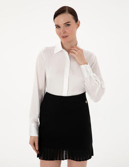 Ekru Comfort Fit Uzun Kollu G_mlek - Pierre cardin фото 3