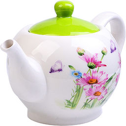 26241 Завар/чайник 950мл с/кр Цветы LR (х16)