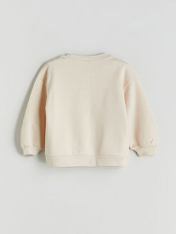 Bisiklet Yaka K?z ?ocuk Sweatshirt