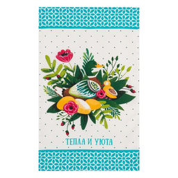 Цена за 3 шт. Полотенце пасхальное Доляна Тепла и уюта 35х60 см, 100% хлопок, 160г/м2  фото 7