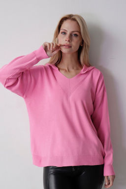 10669 Пуловер с капюшоном розовый - Martichelli фото 4