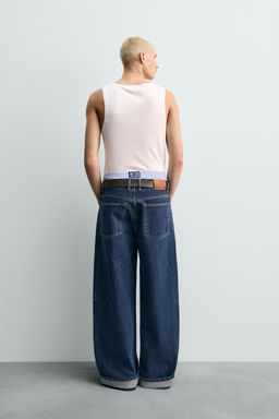 CHAMPION ® X ZARA BAGGY FIT JEANS  фото 3