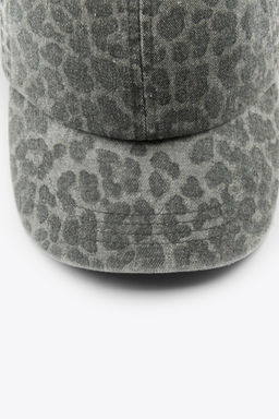 ANIMAL PRINT TWILL CAP