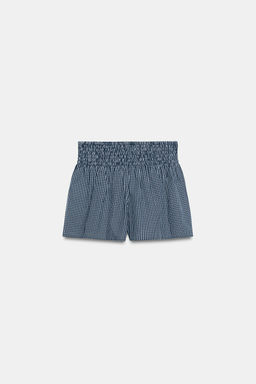 SHORTS CUADRO VICHY / Marino - Zara фото 8