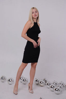 Платье-американка чёрное - Martichelli фото 5