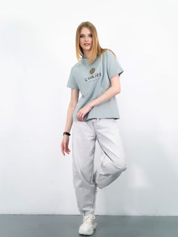 Футболка Cookies (мятный) - Nadi bordo фото 4