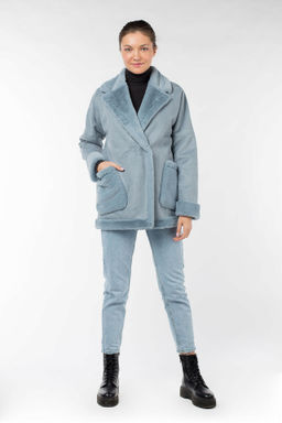 02-2954 Дубленка женская - El podio фото 2