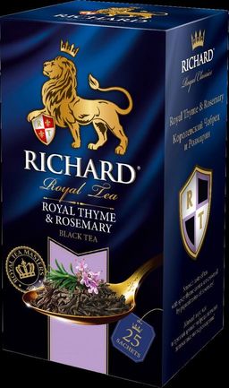 Richard. Чабрец и Розмарин карт.упаковка, 25 пак.