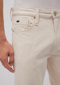 Milan Classic Denim Ekru Jean Pantolon - Mavi фото 6