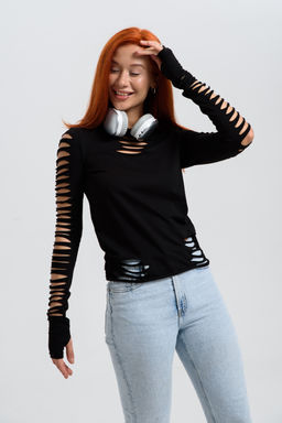 7476 Лонгслив женский