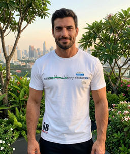 KM1891 Футболка (хлопок) БЕЛЫЙ