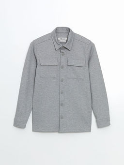 Uzun Kollu Dokulu Erkek ?ocuk G?mlek