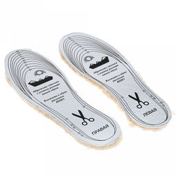 Стельки Зимние Верблюд рр 39-45, вкладные, универсальные, нетканное полотно, войлок, лавсан (Россия) - Домашняя Мода фото 2