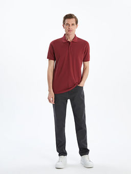 Polo Yaka K?sa Kollu Pike Erkek Ti??rt