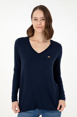 Женский темно-синий свитшот Неожиданная скидка в корзине - U.s. polo assn фото 10