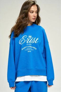 Свитшот Wellness Electric Blue