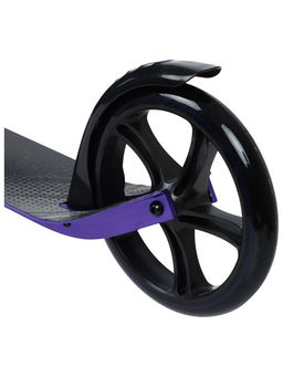 Самокат городской GRAFFITI, складной, колёса PU 200, 86A, ABEC 9, подножка, цвет фиолетовый