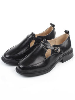 06-PDEB98-3 BLACK Туфли женские (натуральная кожа)
