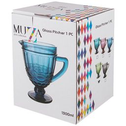 КУВШИН СЕРПЕНТИНА 1300 МЛ. / ВЫСОТА=20 СМ. СЕРИЯ MUZA COLOR (КОР=12ШТ.) - Lefard фото 2