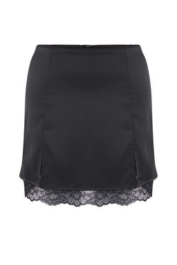 Dantel Detayl? Mini Etek