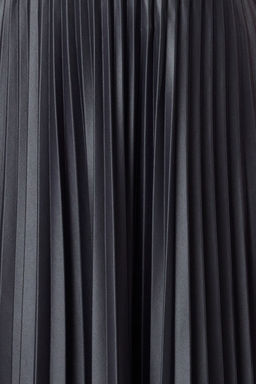 Antrasit Piliseli Duz A-line Orme Etek TWOSS24ET00041