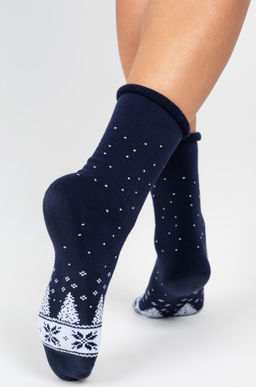 Женские махровые носки Красная ветка  фото 3