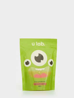 Соль для ванны «Монстрики», 200 г, аромат яблочный леденец, ULAB