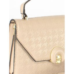 Сумка женская искусственная кожа Ch&K-1069, 1отд, плечевой ремень, бежевый SALE 255050 - Adelia фото 4