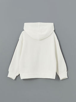 Kap??onlu K?z ?ocuk Sweatshirt