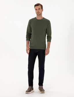 Haki Regular Fit Sweatshirt - Cacharel фото 4