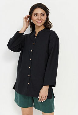 Рубашка  из 100% льна премиального качестваСеул