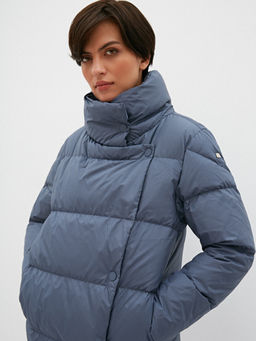 Conso/WDL 210502 - dusty blue Пуховое Пальто