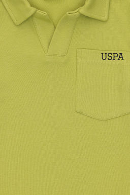 Футболка поло фисташкового цвета для мальчика - U.s. polo assn фото 3