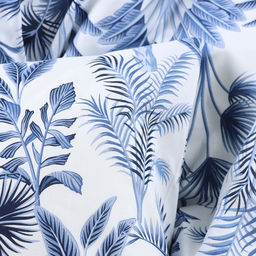 Постельное бельё Этель Дуэт Palmetto 143*215 см-2 шт., 220*240 см, 70*70 см-2 шт, поплин 125 г/м2, хл 100%  фото 4