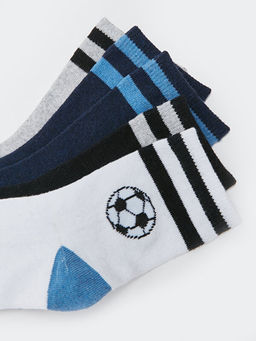 Desenli Erkek ?ocuk Soket ?orap 5li