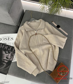 Свитер на замке женский - Bruno фото 6