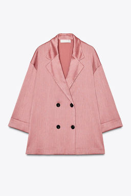 CREASED-EFFECT BLAZER - Zara фото 7