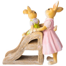 СТАТУЭТКА КРОЛИКИ 14Х6Х15 СМ - Lefard фото 3