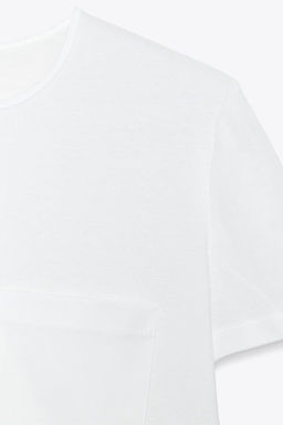 MERCERISED COTTON T-SHIRT - Zara фото 12