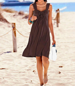 Платье, коричневое