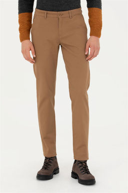 Мужские брюки из парусины светло-коричневого цвета - U.s. polo assn фото 2