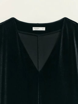 Платье миди из бархата / Zarina